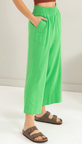 Hyfve Linen Wide Leg Pants