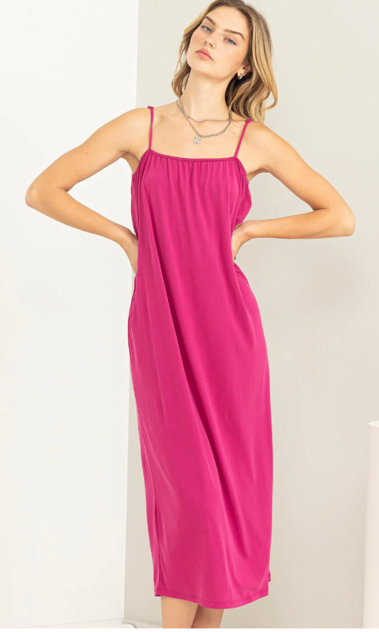 Hyfve Tie-Back Midi Dress