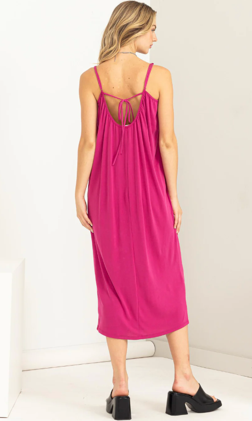 Hyfve Tie-Back Midi Dress