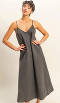 Hyfve V-Neck Loose Maxi