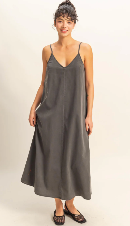 Hyfve V-Neck Loose Maxi