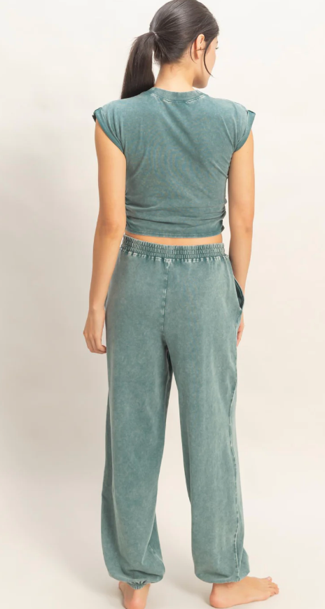 Hyfve Crop Top & Jogger Set