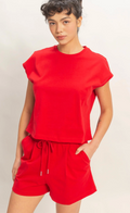 Double Zero Boxy Shorts Set