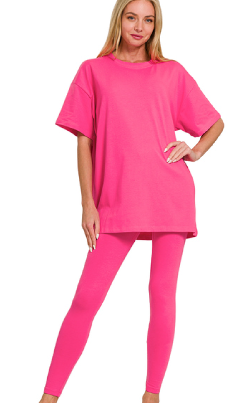 Zenana Leggings Set