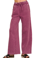 Zenana Acid Wash Sweatpants