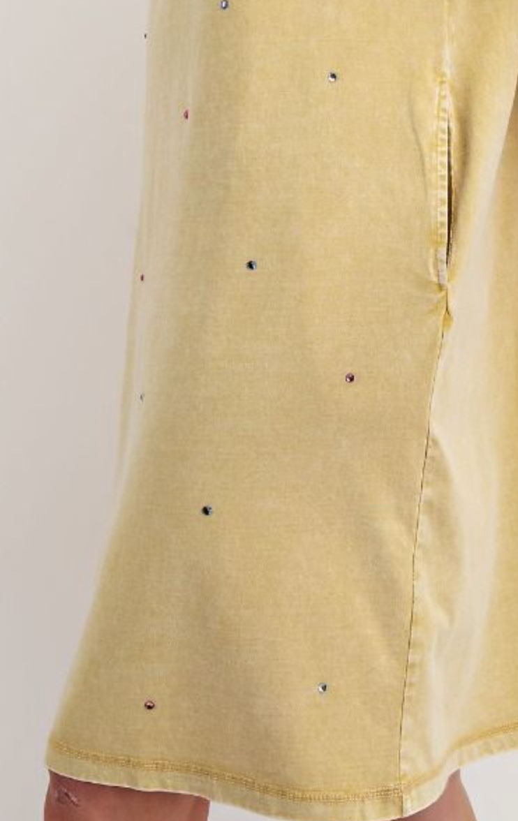 Easel Rhinestone Dress