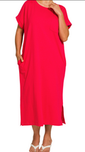 Plus Zenana Midi Dress
