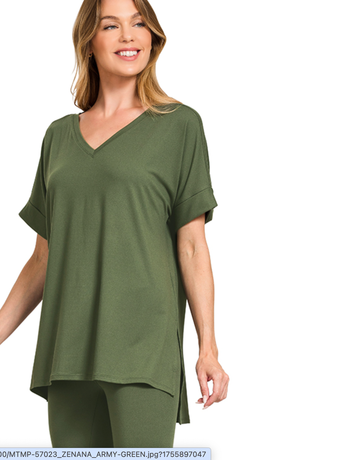 Zenana Shirt and Legging  Set