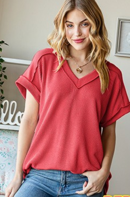 Heimish Plus Ribbed Top