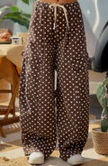BiBi Polka Dot Cargo Pants