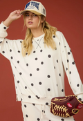 Blu Pepper Polka Dot Top