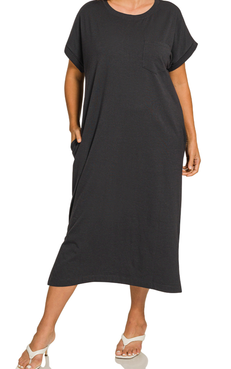 Plus Zenana Midi Dress