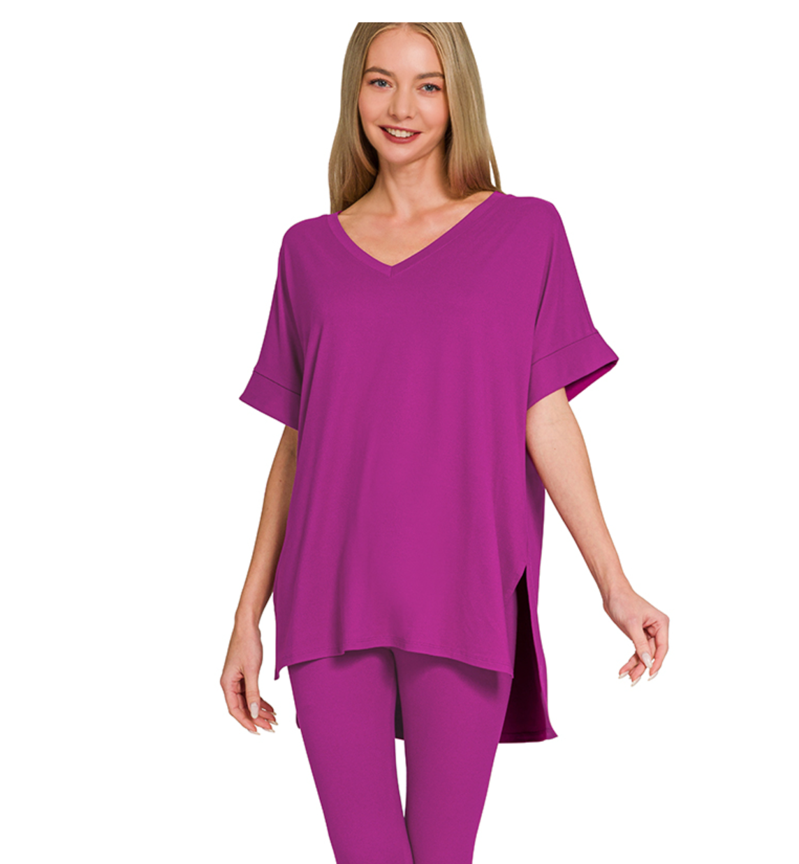 Zenana Shirt and Legging  Set