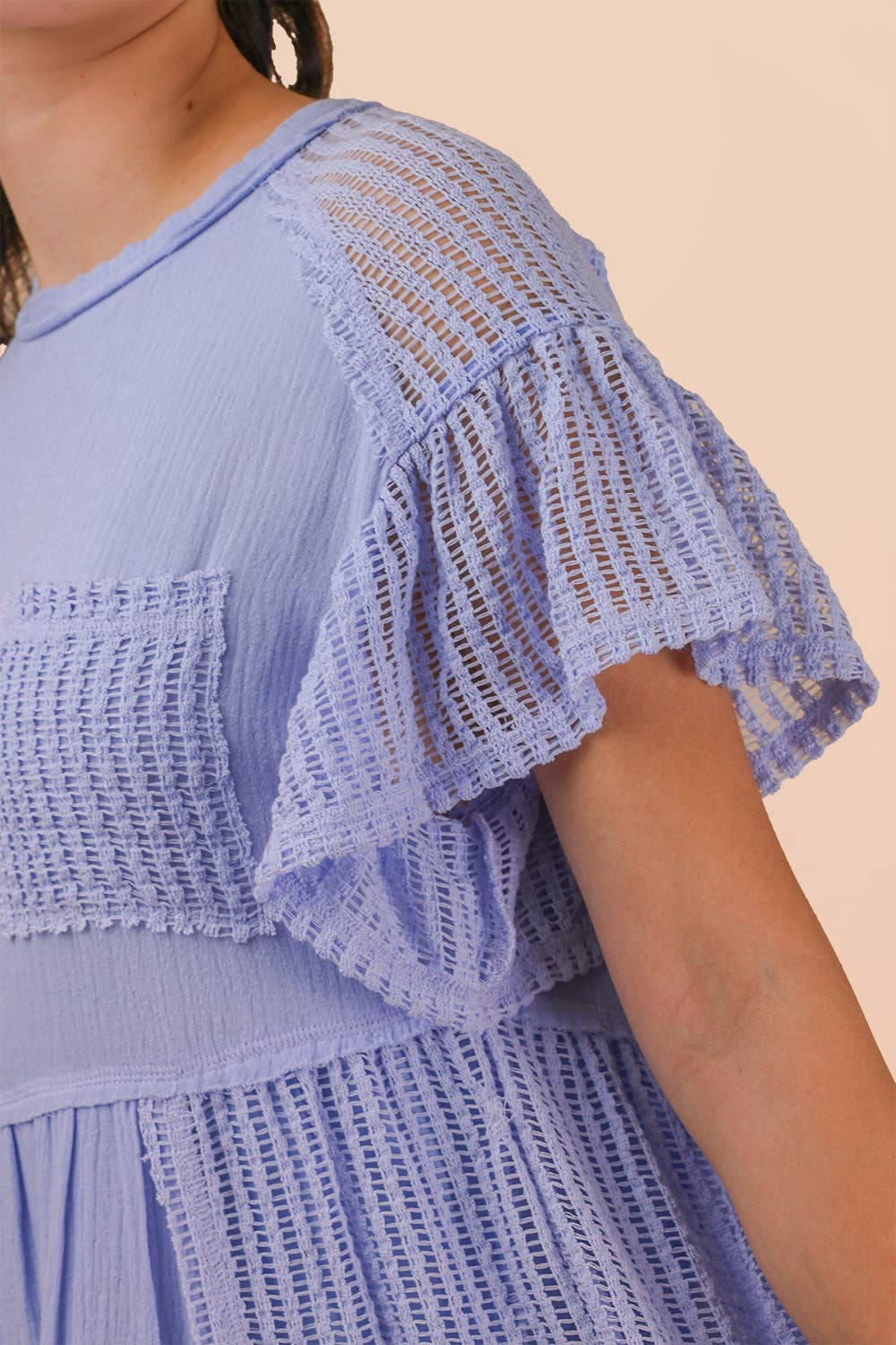 VERY J Waffle Knit Dress