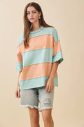 Aemi + Co Color Block Top