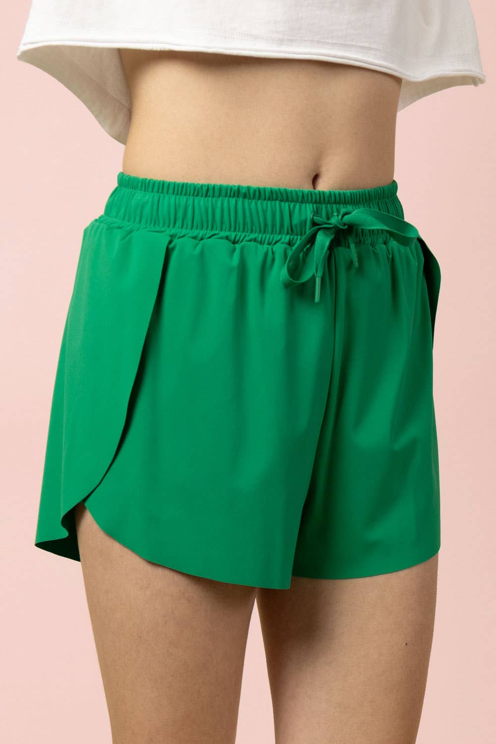 VERY J Overlap Activewear Shorts