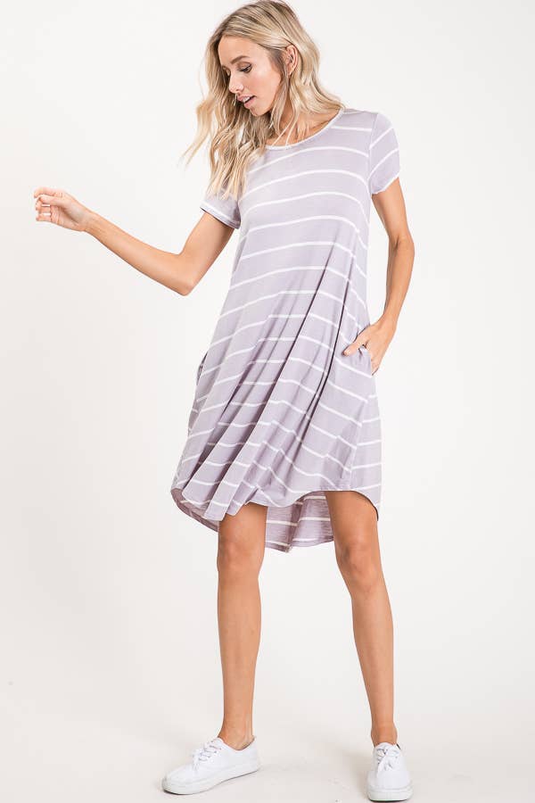7th Ray Striped Dress
