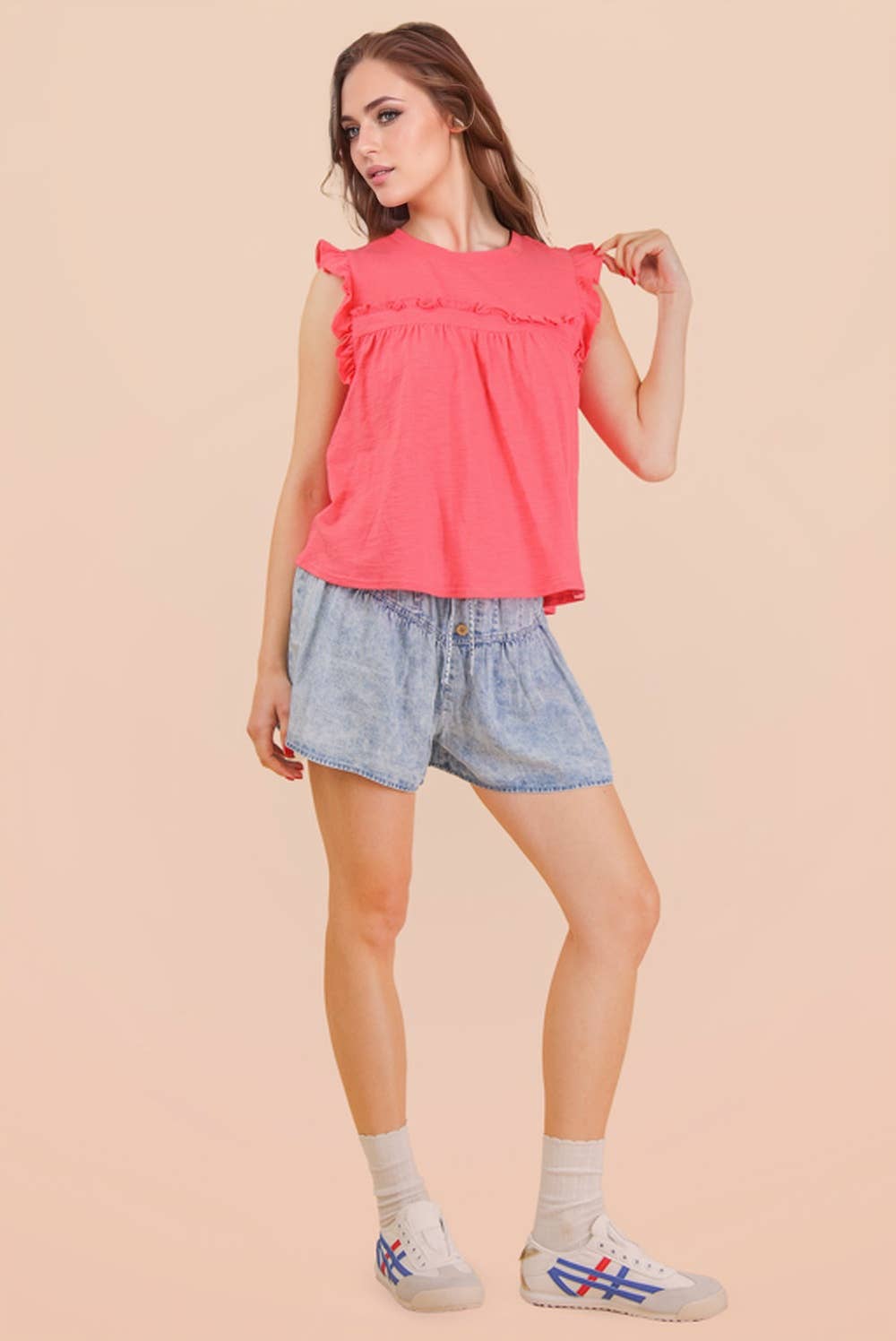 VERY J Chambray Shorts