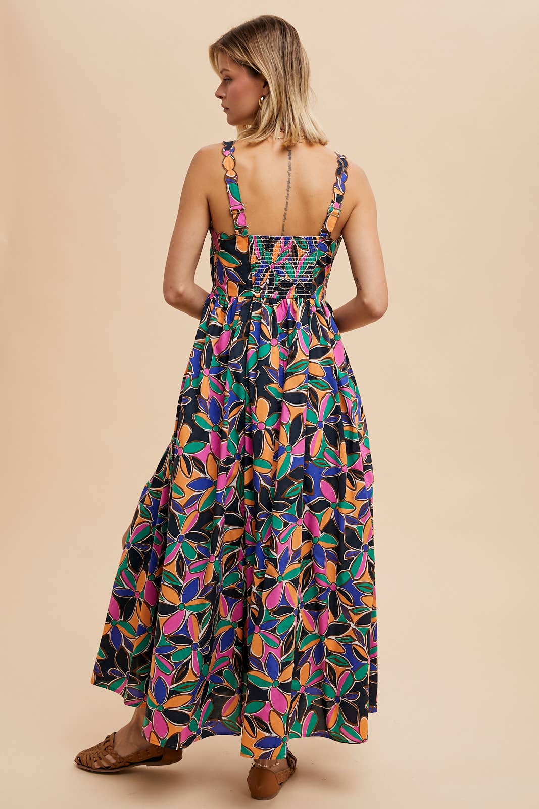 In Loom Bold Print Maxi Dress