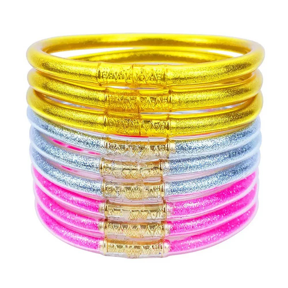 Stackable Jelly Style Bracelets for Women