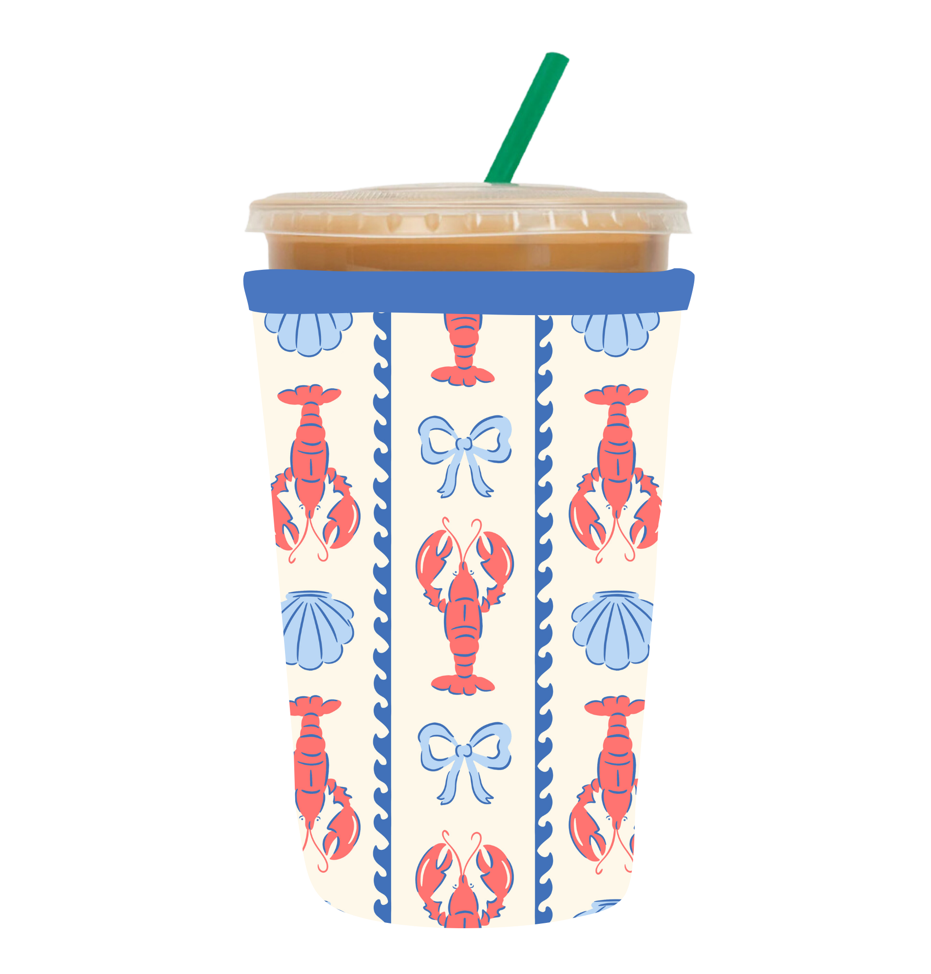 Lobster Bows Coozie / Coffee Sleeve