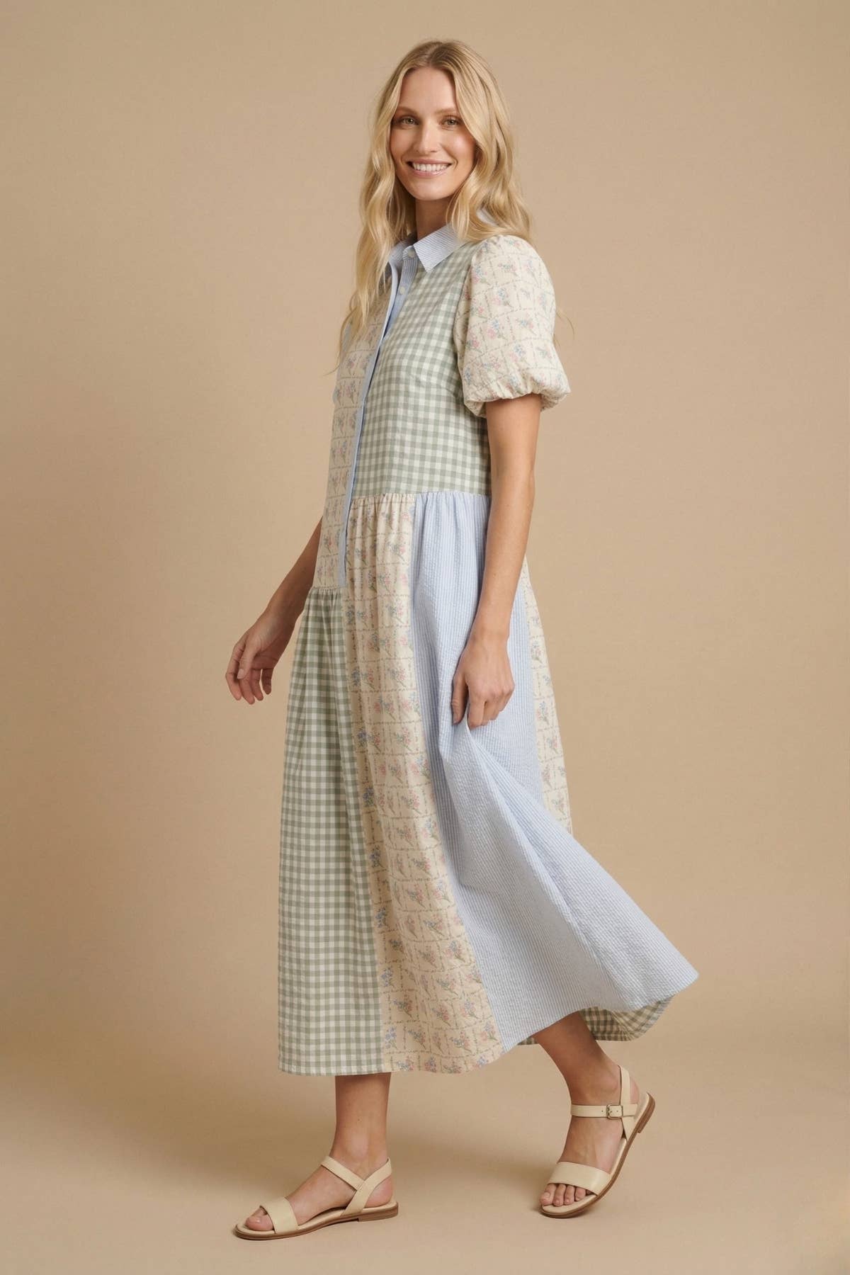 J.NNA Meadow Midi Dress