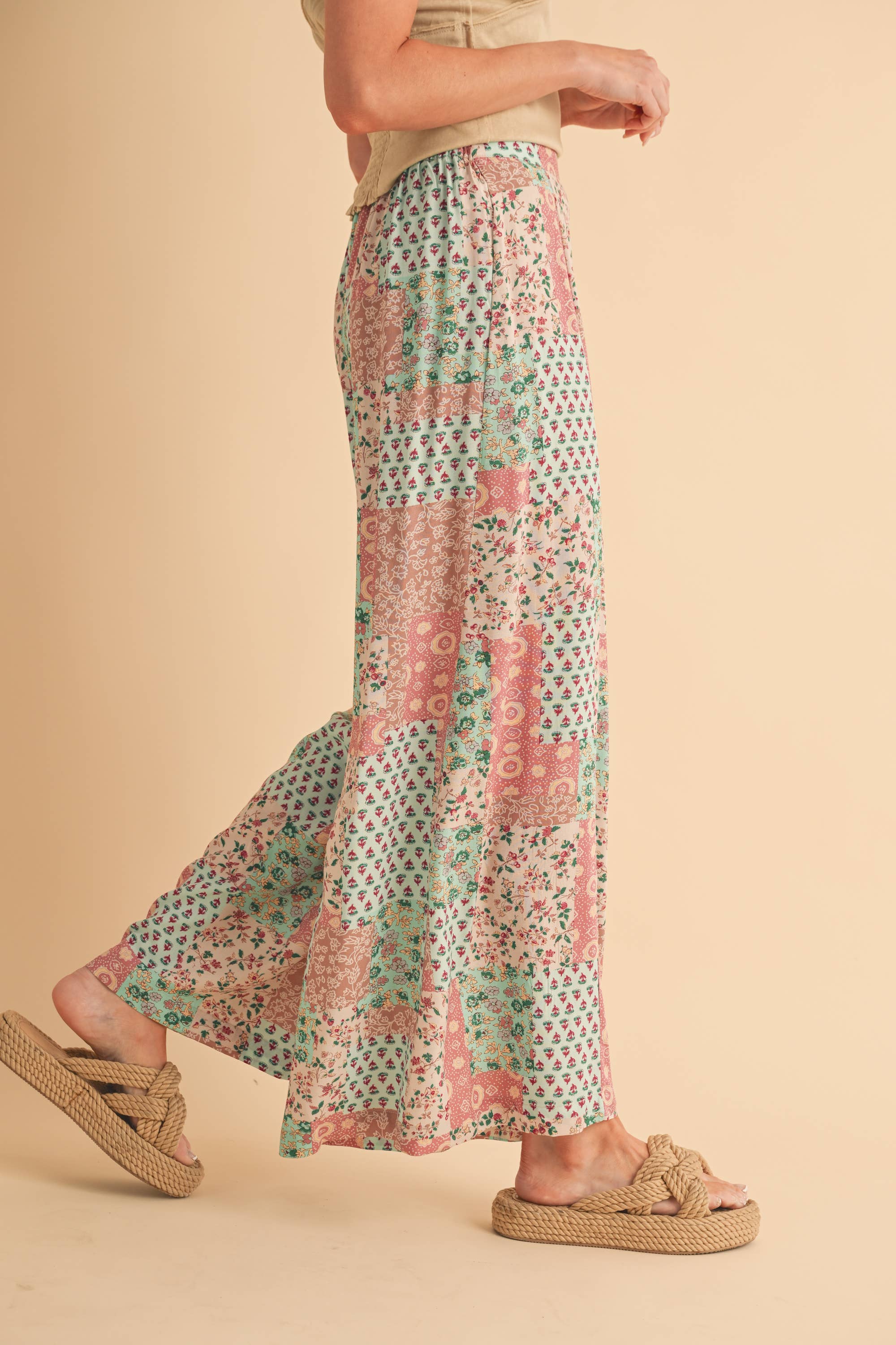 AEMI + CO Coline Printed Pants