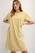 Easel Rhinestone Dress