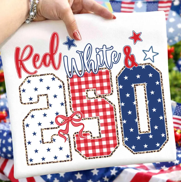 Red White and 250 Years  Tee