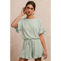 Bibi Ruffle Shorts Set