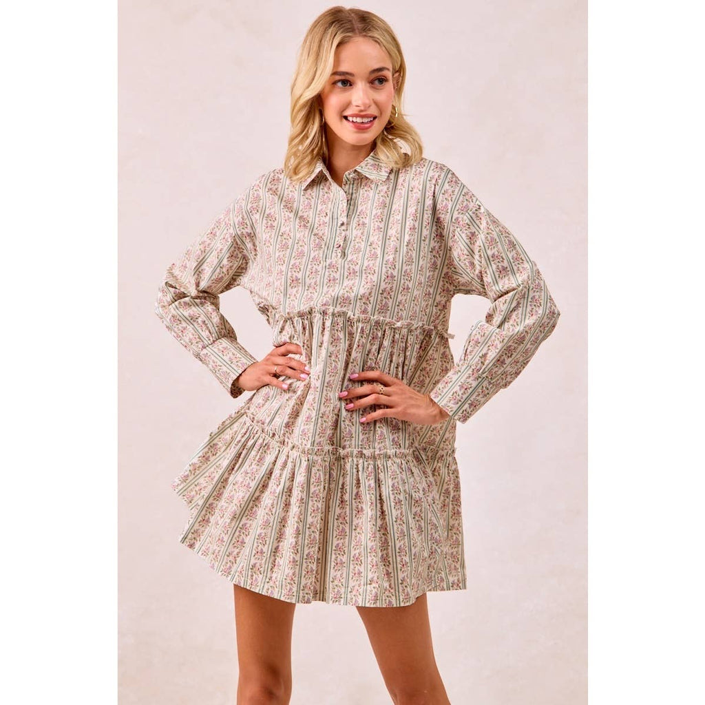 Bibi Tiered Ruffle Dress