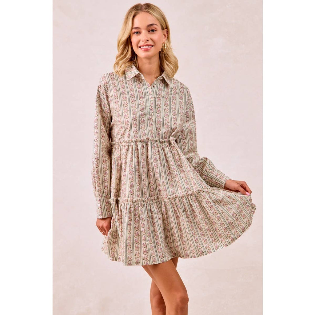 Bibi Tiered Ruffle Dress