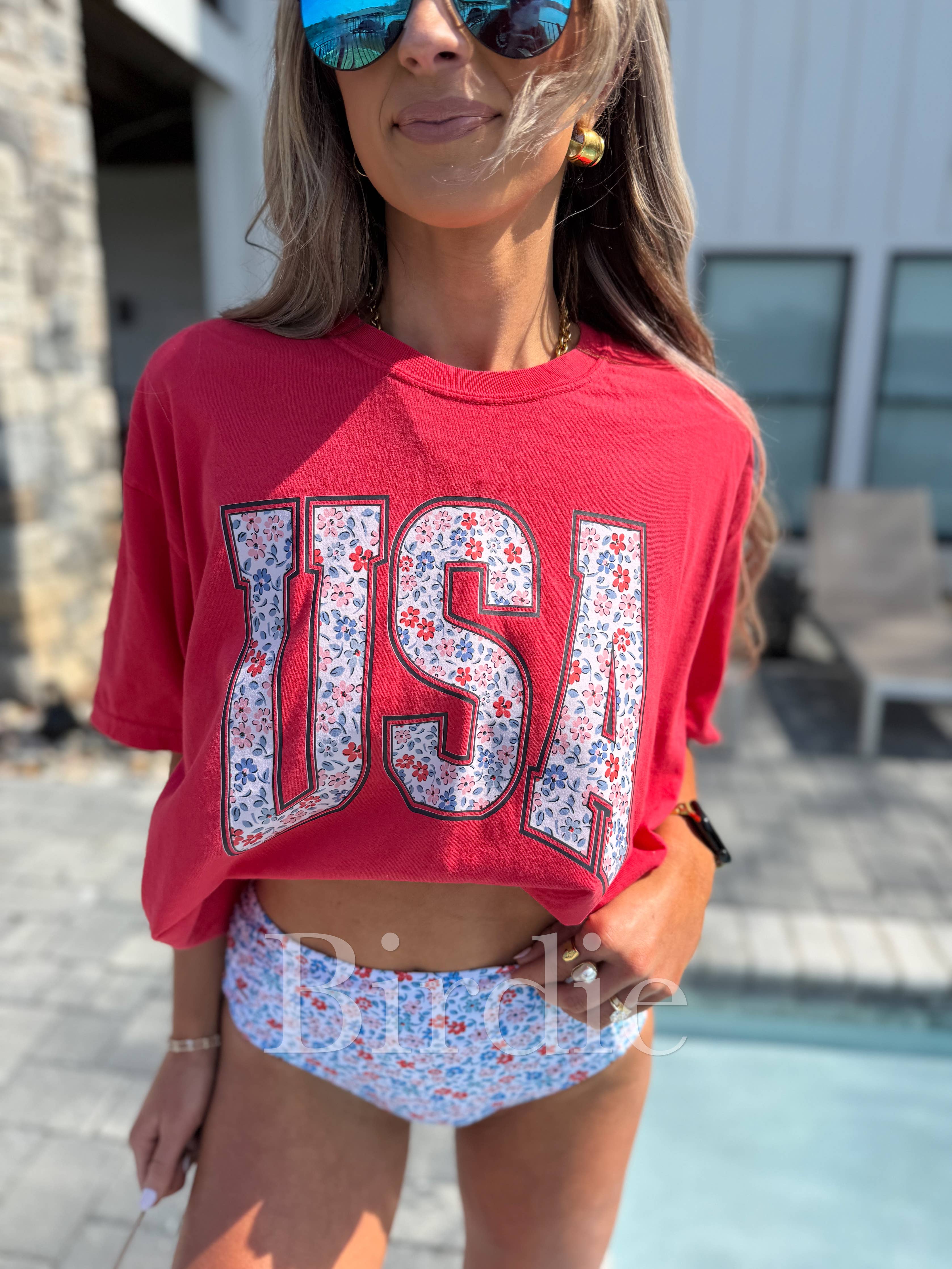 Birdie USA Tee