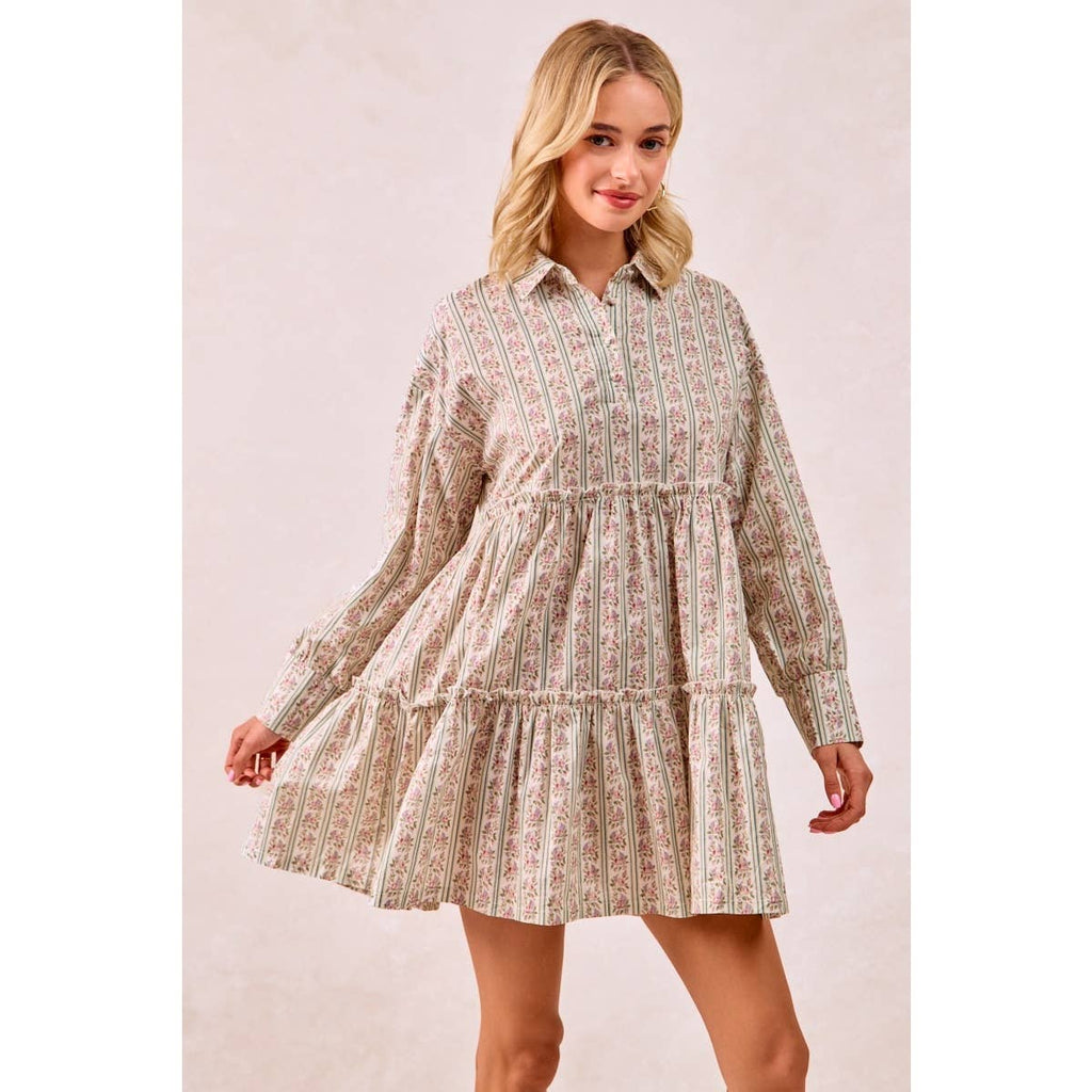 Bibi Tiered Ruffle Dress