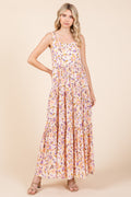 Mitto Shop Flower Tiered Maxi