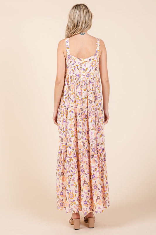 Mitto Shop Flower Tiered Maxi