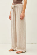 Be Cool Linen Wide Leg Pants