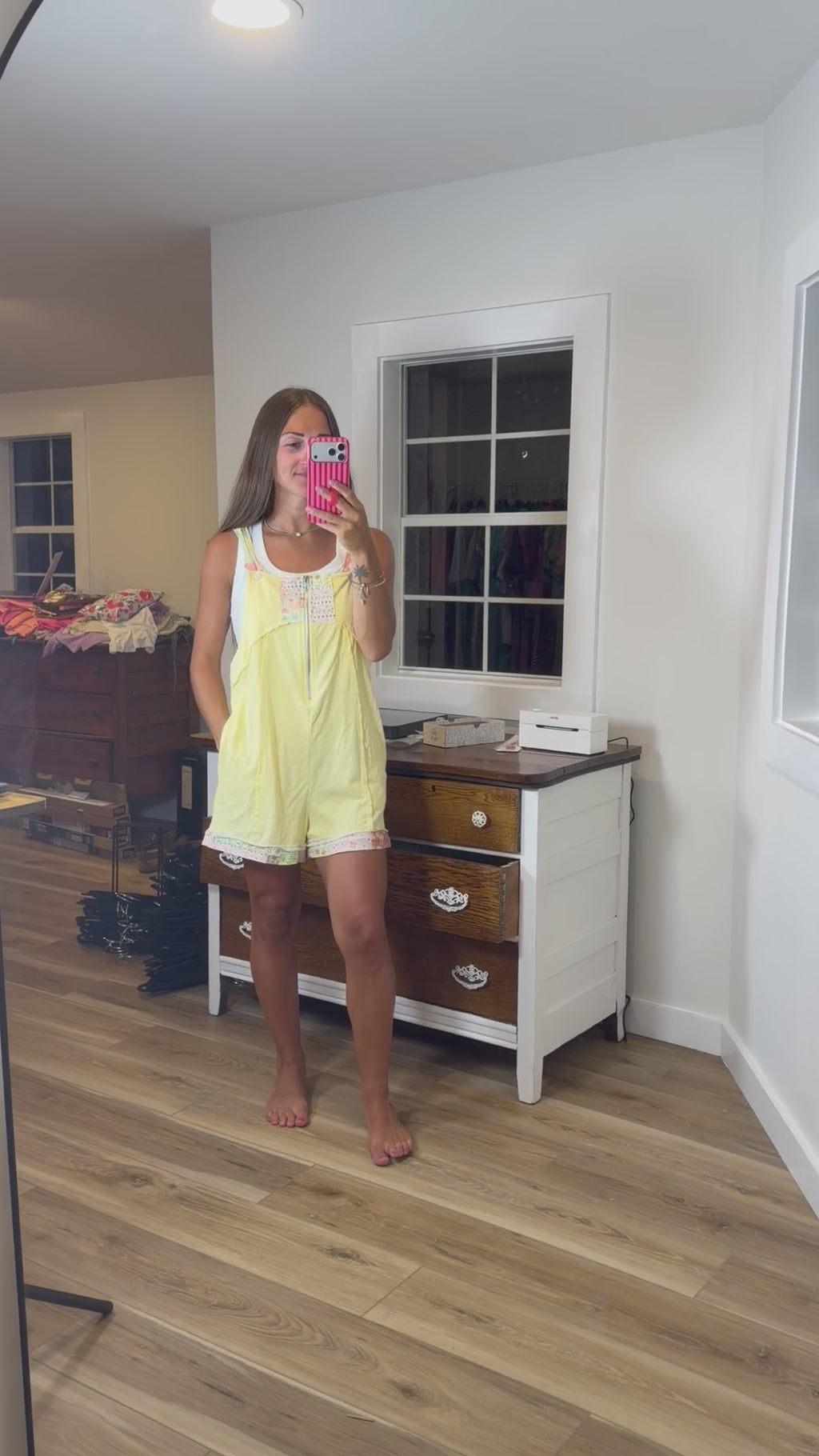 J.Her Butter Floral Romper